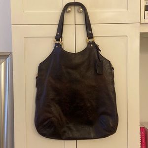 100% AUTHENTIC YSL YVES SAINT LAURENT TRIBUTE BAG BROWN